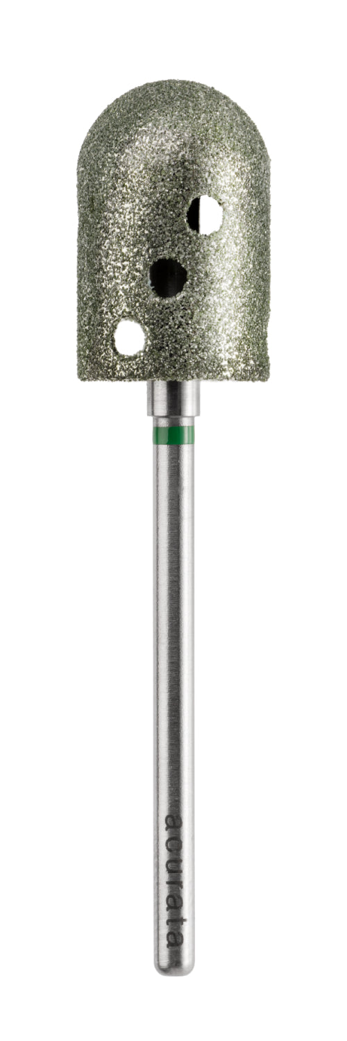 Rotatool RT418C Diamond Bur Large Rounded Barrel Coarse Grit — Rotatool.com