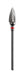 Rotatool RT508F Carbide Medium Flame Fine Bur