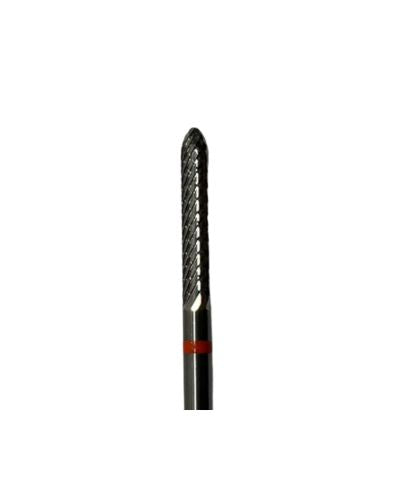 Rotatool RT587F Carbide Bur Thin Cutter Pointed Nose Fine Cross Cut